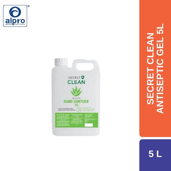 SECRET CLEAN ANTISEPTIC GEL 5L
